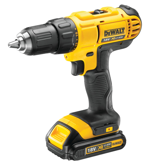 DEWALT CORDLESS COMPACT D/DRIVER 18V 1.5 AMP
