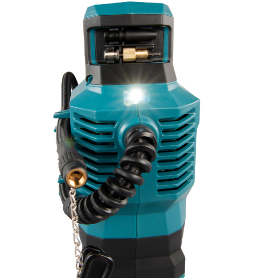 MAKITA CORDLESS INFLATOR FOR 40V MAX LI-ION XGT WITH BATTERY AND CHARGER KIT