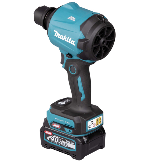 MAKITA CORDLESS DUST BLOWER(BL) FOR 40V MAX LI-ION XGT WITH BATTERY AND CHARGER