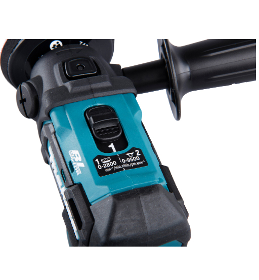 MAKITA CORDLESS SANDER POLISHER (BL/XPT) FOR 18V LI-ION LXT 75MM WITH POWER PACK XGT