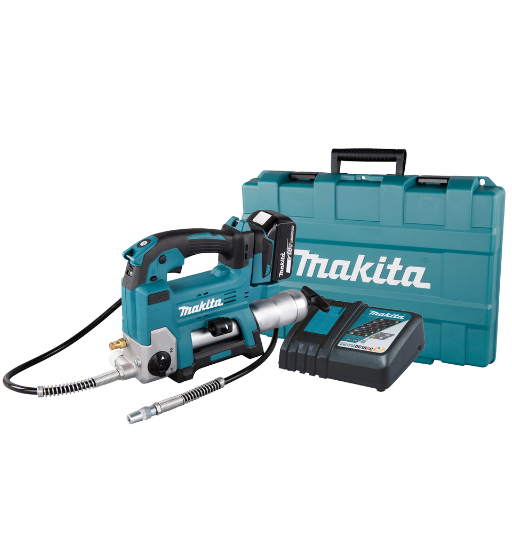 MAKITA CORDLESS GREASE GUN FOR 18V LI-ION LXT WITH POWER SOURCE KIT
