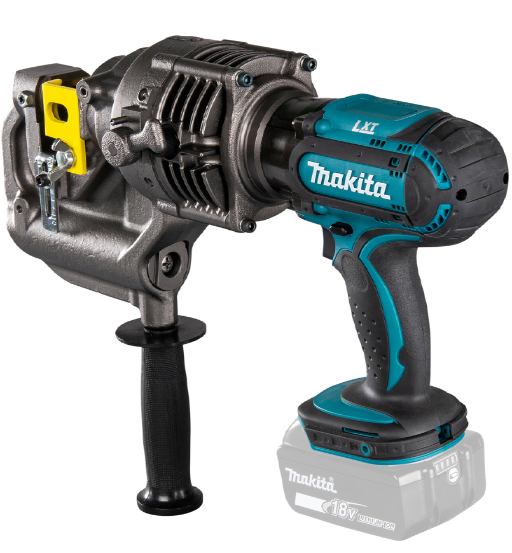 MAKITA CORDLESS HOLE PUNCHER FOR 18V LXT 150MM WITH BATTERY AND CHARGER KIT