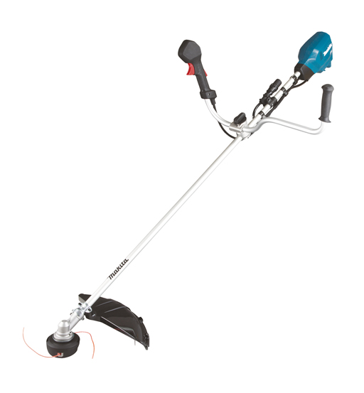 MAKITA CORDLESS GRASS TRIMMER (BL) 36V LI-ION BIKE HANDLE POWERED BY PORTABLE POWER PACK POWER TOOLS