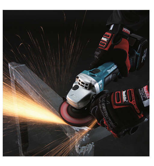 MAKITA CORDLESS ANGLE GRINDER 115MM FOR 18VLI-ION
