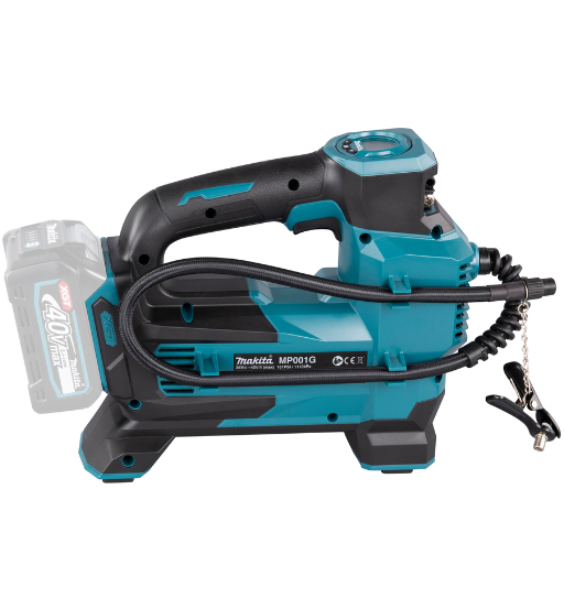 MAKITA CORDLESS INFLATOR FOR 40V MAX LI-ION XGT WITH BATTERY AND CHARGER KIT