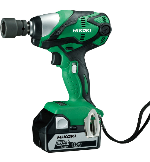HIKOKI CORDLESS IMPACT WRENCH 1/2 18V LI-ION 5.0AH