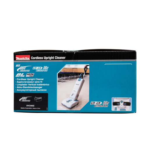 MAKITA CORDLESS UPRIGHT VACUUM CLEANER LXT ®#DVC560Z