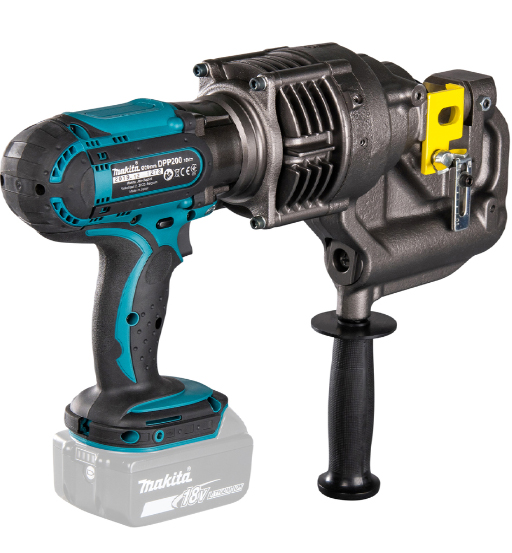 MAKITA CORDLESS HOLE PUNCHER FOR 18V LXT 150MM WITH BATTERY AND CHARGER KIT