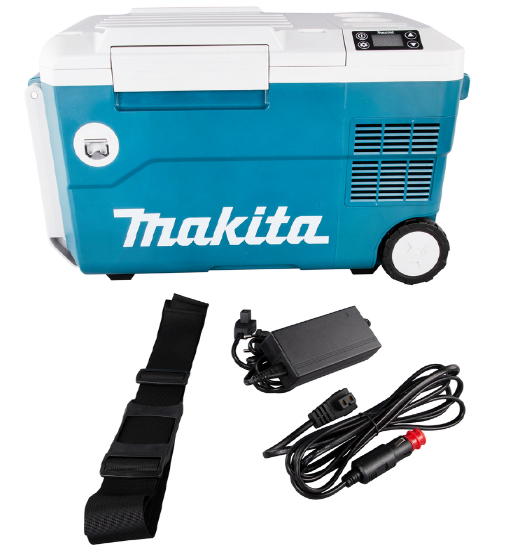 MAKITA CORDLESS COOLER&WARMER BOX FOR 18V LI-ON LXT WITH BATTERY AND CHARGER KIT