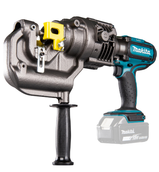 MAKITA CORDLESS HOLE PUNCHER FOR 18V LXT 150MM WITH BATTERY AND CHARGER KIT