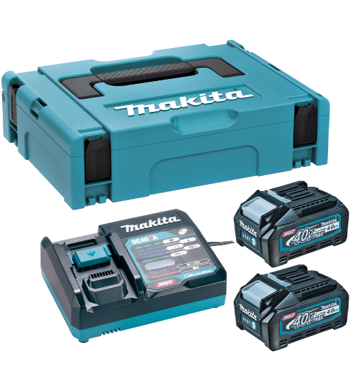 MAKITA CORDLESS INFLATOR FOR 40V MAX LI-ION XGT WITH BATTERY AND CHARGER KIT