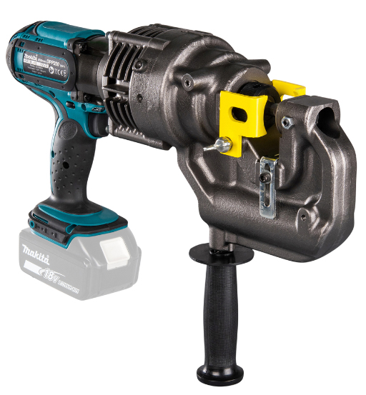 MAKITA CORDLESS HOLE PUNCHER FOR 18V LXT 150MM WITH BATTERY AND CHARGER KIT