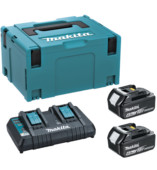 MAKITA CORDLESS INFLATOR FOR 18V LI-ION LXT FOR ACE ONLY WITH BATTERY AND CHARGER KIT