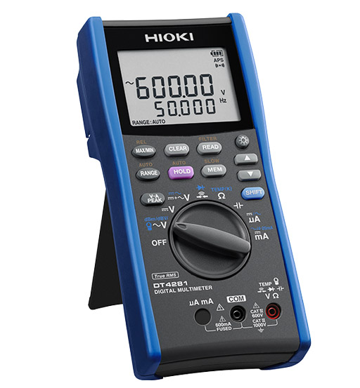 HIOKI DIGITAL MULTIMETER-DIRECT AND CURRENT CLAMP INPUT TERMINALS 