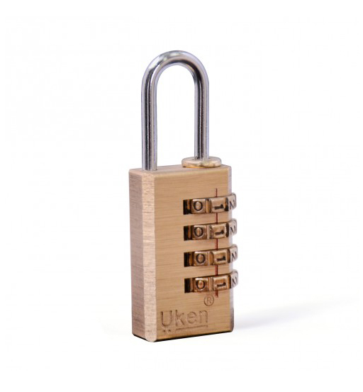 UKEN COMBINATION PADLOCK 20MM