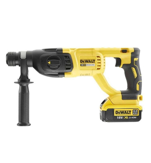 DEWALT 18V XR SDS + BRUSHLESS HAMMER 4AH