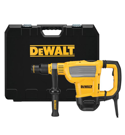 DEWALT COM.HAMMER DRILL 45MM 6KG SDS MAX 110V