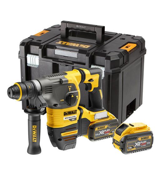 DEWALT 54V XR FLEX VOLT SDS PLUS HAMMER W/QCC – 220V