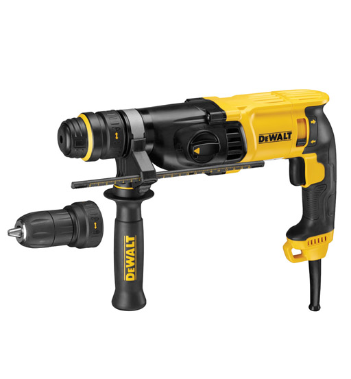 DEWALT 26MM 3 MODE SDS PLUS HAMMER + QCC-220V