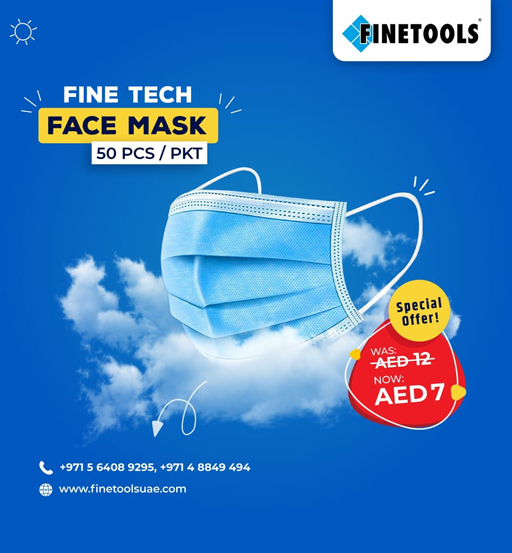 FINETECH FACE MASK 3 LAYER