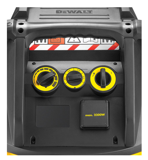 DEWALT 8L CONSTRUCTION DUST EXTRACTOR M CLASS 220V