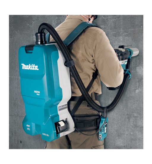 MAKITA CORDLESS BACKPACK VACUUM CLEANER (BL) FOR 18Vx2 LI-ION LXT