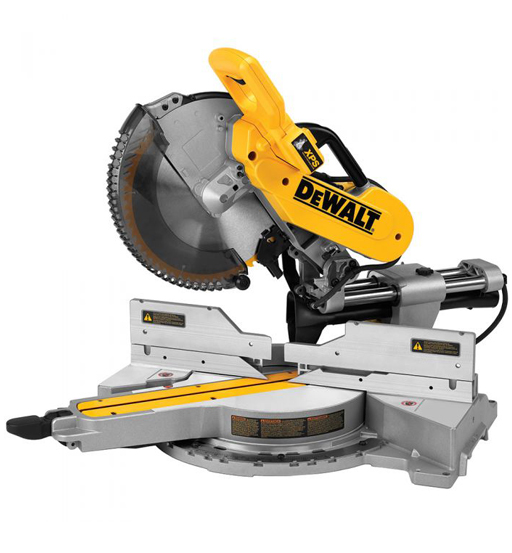 DEWALT 305MM COMPOUND SLIDE MITRE SAW WITH XPS