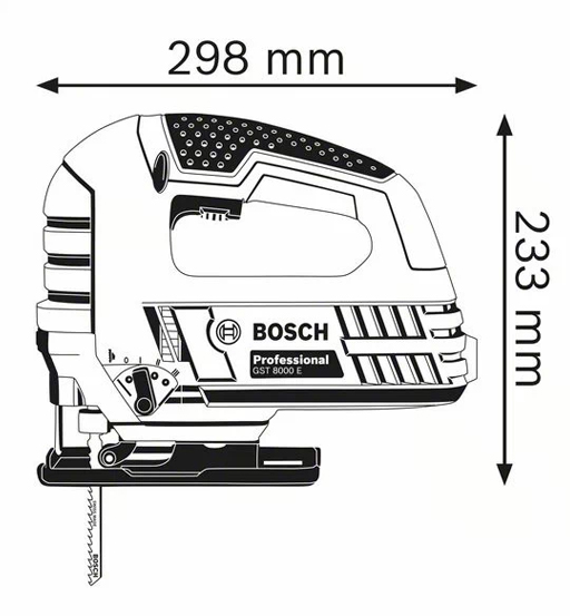 BOSCH GST 8000 E PROFESSIONAL JIGSAW