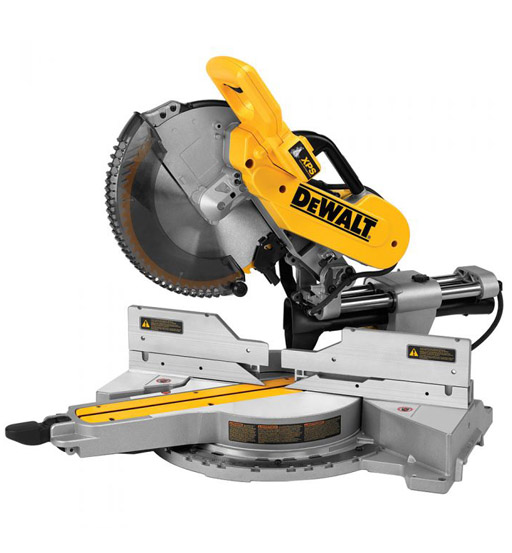 DEWALT 220V 305MM DOUBLE BEVEL SLIDING COMPOUND MITRE SAW 1675W