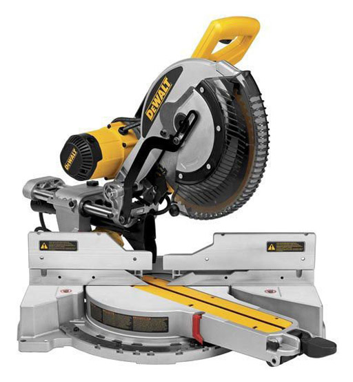 DEWALT 220V 305MM DOUBLE BEVEL SLIDING COMPOUND MITRE SAW 1675W