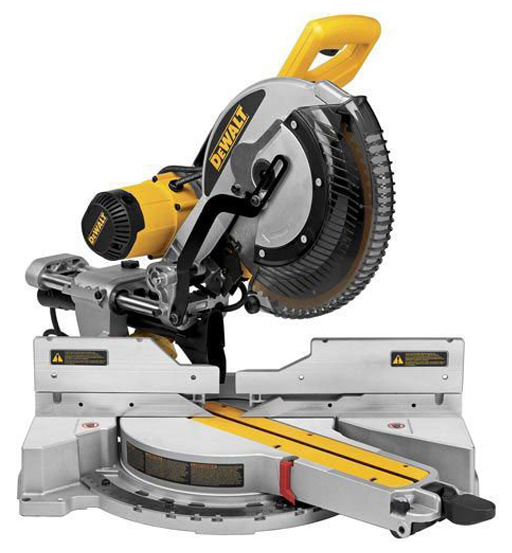DEWALT 305MM COMPOUND SLIDE MITRE SAW WITH XPS