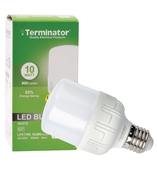 LED BULB E27 10W DAY LIGHT TERMINATOR   