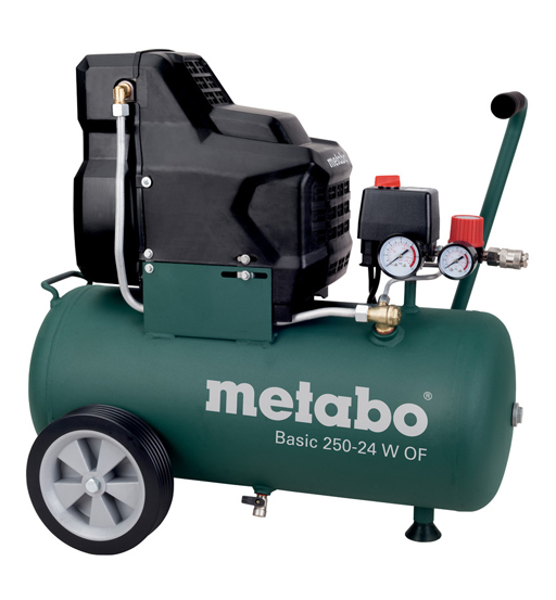 METABO AIR COMPRESSOR 24LTR - OIL FREE