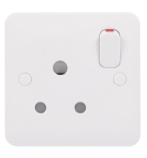 SWITCH SOCKET 15AMP 1G ROUND PIN SSWT   