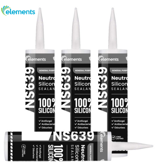 ELEMENTS NS639 ONE COMPONENT NEUTRAL CURE SILICON SEALANT CLEAR