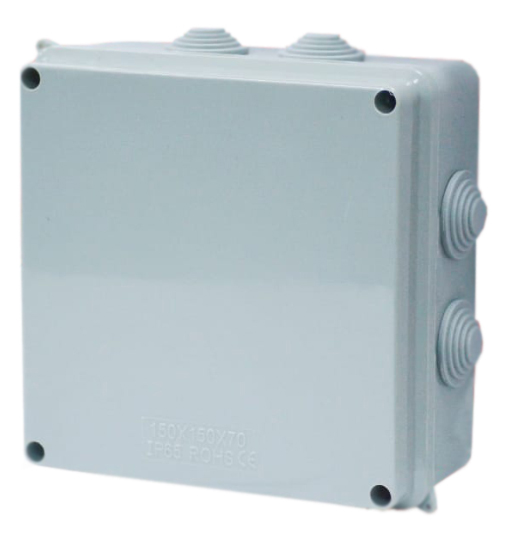 WATERPROOF ENCLOSURE BOX(RA80X80X41MM)WITH KNOB-BLIT