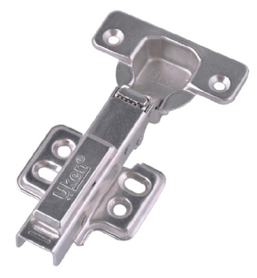 UKEN CONCEALED HINGE STRAIGHT HYDRAULIC (FULL OVERLAY)