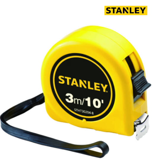 STANLEY GLOBAL SHORT TAPE 3M/10' X 13MM