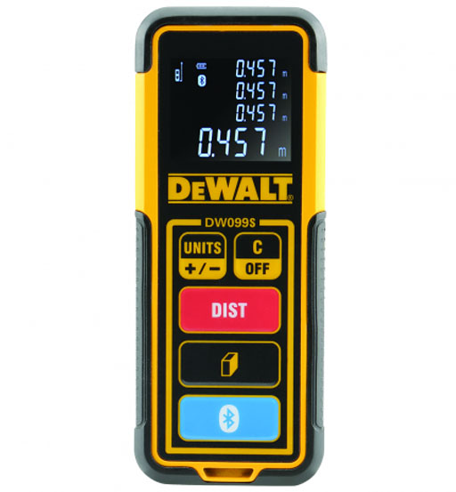 DEWALT DW099S-XJ LINE DISTANCE MEASURER LASER 100FT/30M
