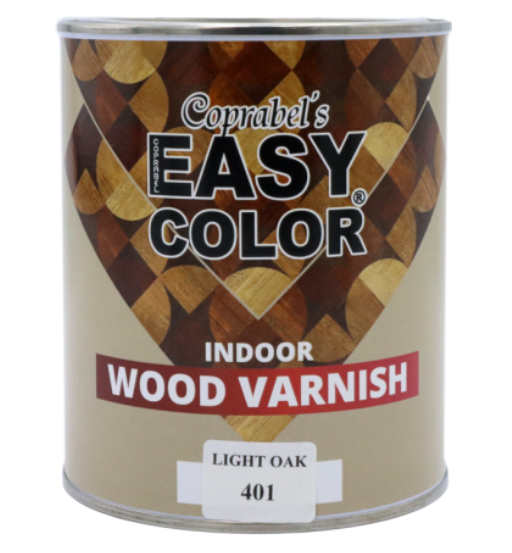 EASY COLOR WOOD VARNISH LIGHT OAK 401-750ML