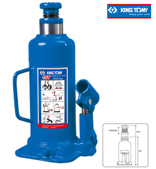 KING TONY HYDRAULIC BOTTLE JACK 10 TON  