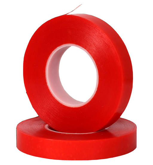 POLYESTER TAPE RED 18MM X 50M DIAMOND 