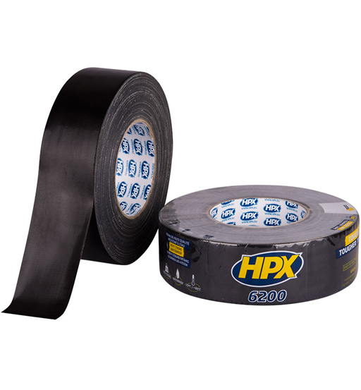 HPX REPAIRING TAPE BLACK 48MM X 25M   