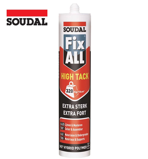 SOUDAL FIX ALL HIGH TACK WHITE 290ML