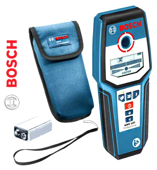 BOSCH GMS 120 PROFESSIONAL DETECTOR