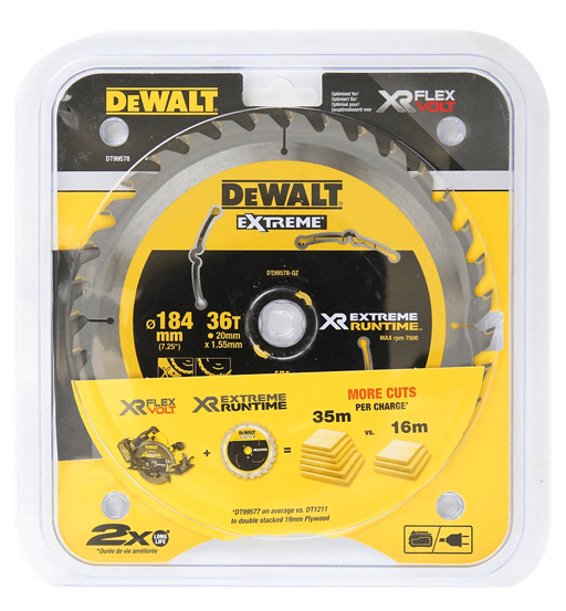 DEWALT 184mm (7-1/4