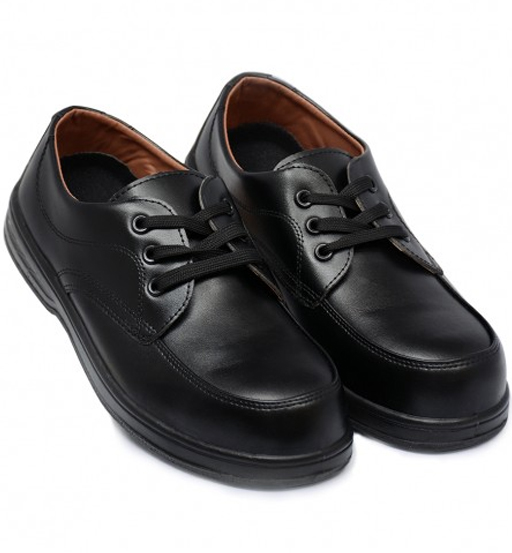 FINETECH EXECUTIVE SAFETY SHOES WITH LACE#43