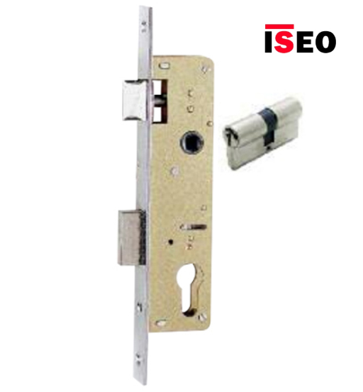 ISEO MORTICE LOCK FOR ALUMINIUM FRAME 25MM