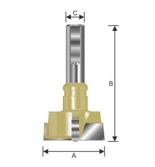 ARDEN HINGE BORING BIT 25 X 12MM