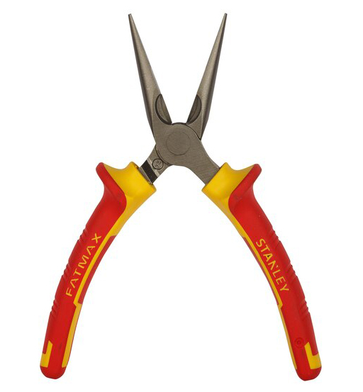 STANLEY LONG NOSE PLIERS - 160mm